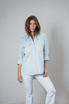 Camisa Ford - Celeste