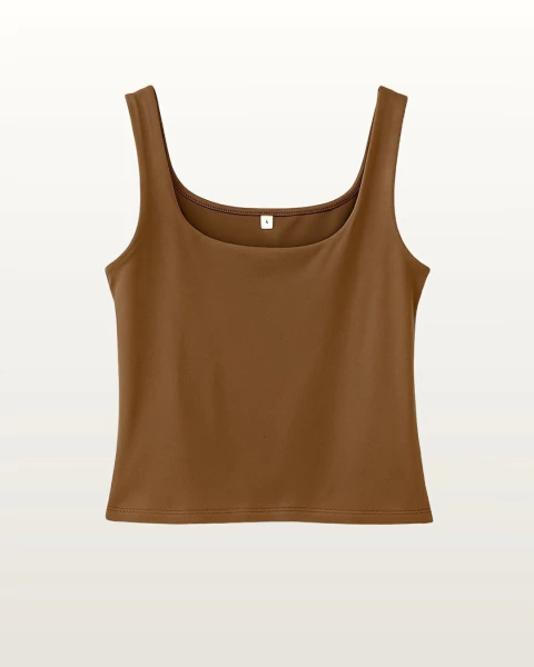 Musculosa Aleli - Chocolate - comprar online
