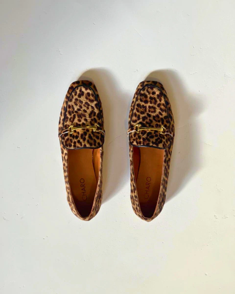 Mocasín Janis - Pelo Animal Print - comprar online
