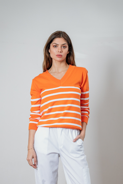 SWEATER PAUL NARANJA