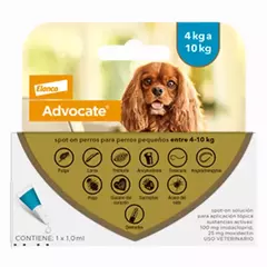 ADVOCATE PERRO | PIPETA ANTIPARASITARIA, PULGAS Y GARRAPATAS en internet