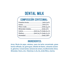 DENTAL MILK SNACK SALUDABLE 75g y 400g | MON AMI
