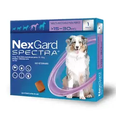 Imagen de NEXGARD SPECTRA | ANTIPARASITARIO PULGAS Y GARRAPATAS