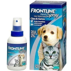 FRONTLINE SPRAY CACHORROS Y GATO 100ML | PULGAS Y GARRAPATAS