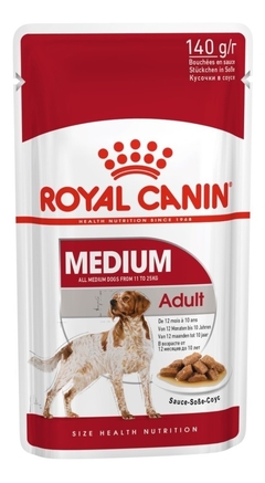 MEDIUM ADULT POUCH x140GRS| ROYAL CANIN