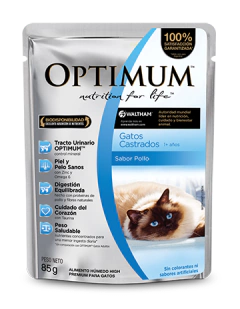 OPTIMUM POUCH GATO CASTRADO