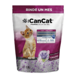 CAN CAT | PIEDRAS SILICA GEL | LAVANDA