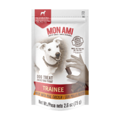TRAINEE SNACK SALUDABLE 75g y 400g | MON AMI - Oh! Can Pet Shop y Veterinaria