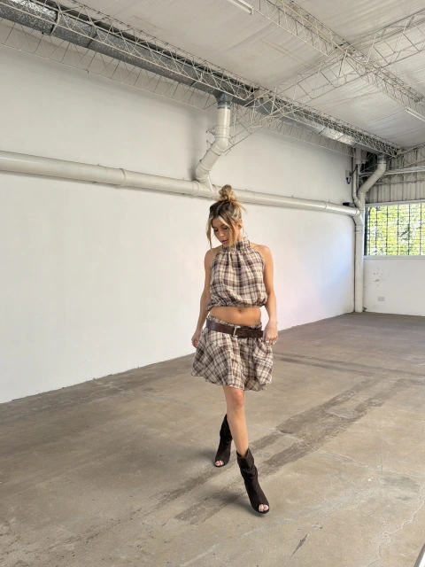 Falda Tartan
