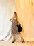 Vestido CANDE cerrado estampado - comprar online
