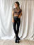 Pantalon chupin metalizado