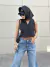 Jean wide leg strass - Malika Bay