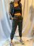 Jogger cargo engomado