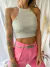 Top lentejuelas cruzado - comprar online