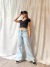Wide leg EVI Tiro bajo en internet