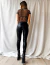 Pantalon chupin metalizado
