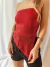 Strapless Asimetrico Lentejuelas - tienda online
