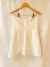 Blusa doble escote brillo crep on internet