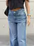 Jean wide leg strass - Malika Bay