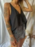 Blusa crep doble escote - comprar online