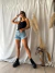 SHort PAMPITA Azul Oscuro - comprar online