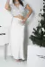 Maxi falda Saten - comprar online