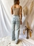 Jean wide leg nevado - comprar online