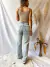 Jean wide leg nevado - comprar online