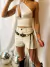 Short BOMBA simil cuero - tienda online