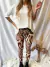 Leggings cebra chocolate - comprar online