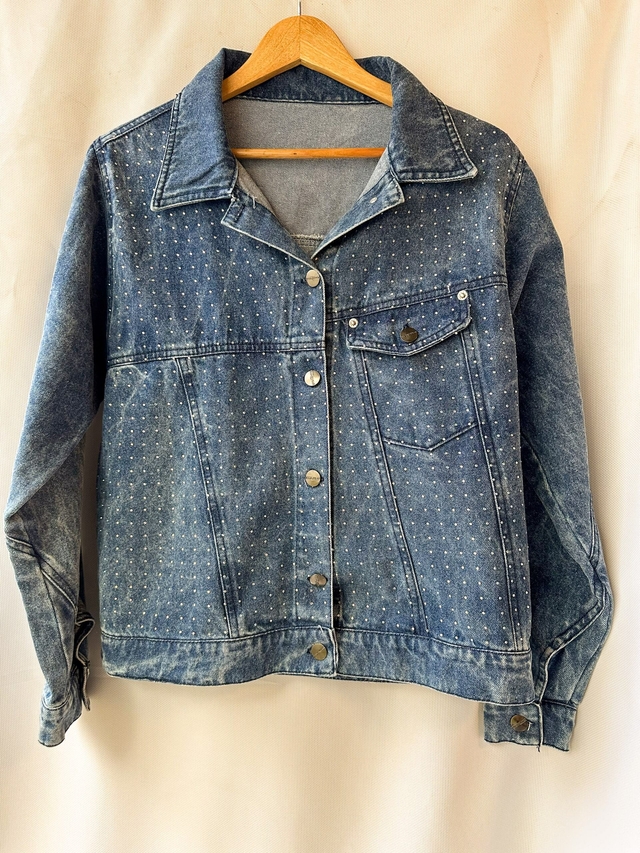 Camisaco Denim Strass thumbnail 2