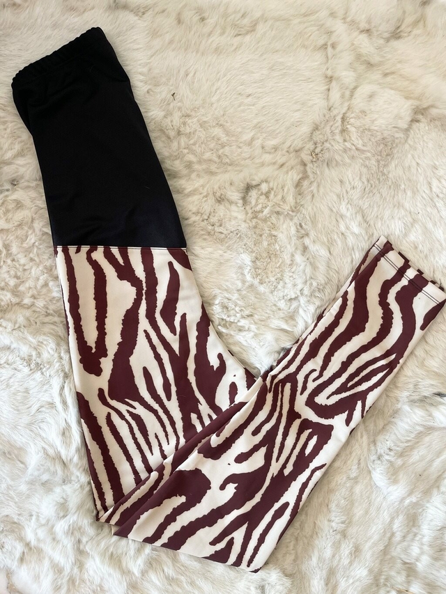 Leggings Futura Mama Cebra Chocolate thumbnail 2
