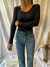 Body basic manga larga - Malika Bay