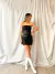 Strapless Asimetrico Lentejuelas - comprar online