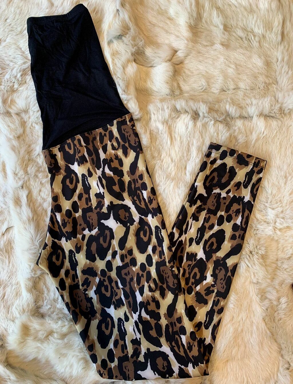 Leggings Futura Mama Print Caramel thumbnail 3