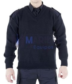 Tricota Azul Cuello V en internet