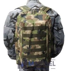 Mochila Dos Compartimientos Camuflada