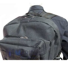 Mochila Dos Compartimientos Negra - comprar online