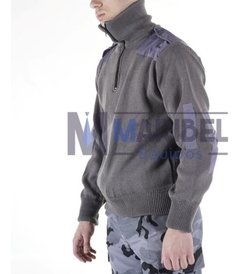 Tricota Cuello Alto Gris - comprar online