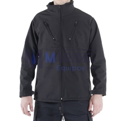 CAMPERA SOFTSHELL NEGRA LISA