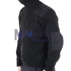 TRICOTA NEGRA CUELLO ALTO - comprar online