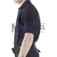 CHOMBA PSA NEGRA CON VELCROS - comprar online