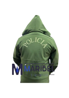 Campera softshell verde