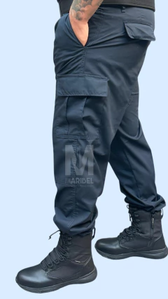 Bombacha azul de verano