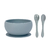 SET PRIMERAS COMIDAS SILICONA - Nanay Shop