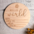 MADERA HELLO WORLD - comprar online