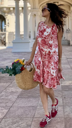 Imagen de Vestido Lino AMAPOLA