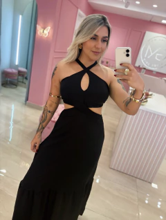 VESTIDO LONGO PRETO - comprar online