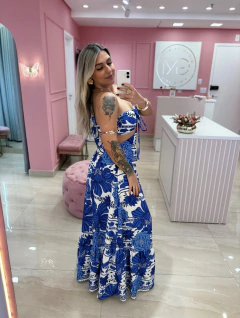 VESTIDO LONGO MULTIFORMAS OUTFIT FARM na internet