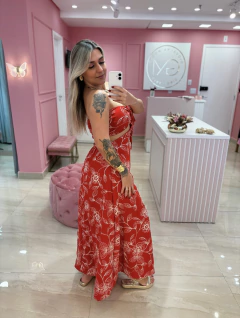 VESTIDO LONGO MULTIFORMAS VERMELHO na internet